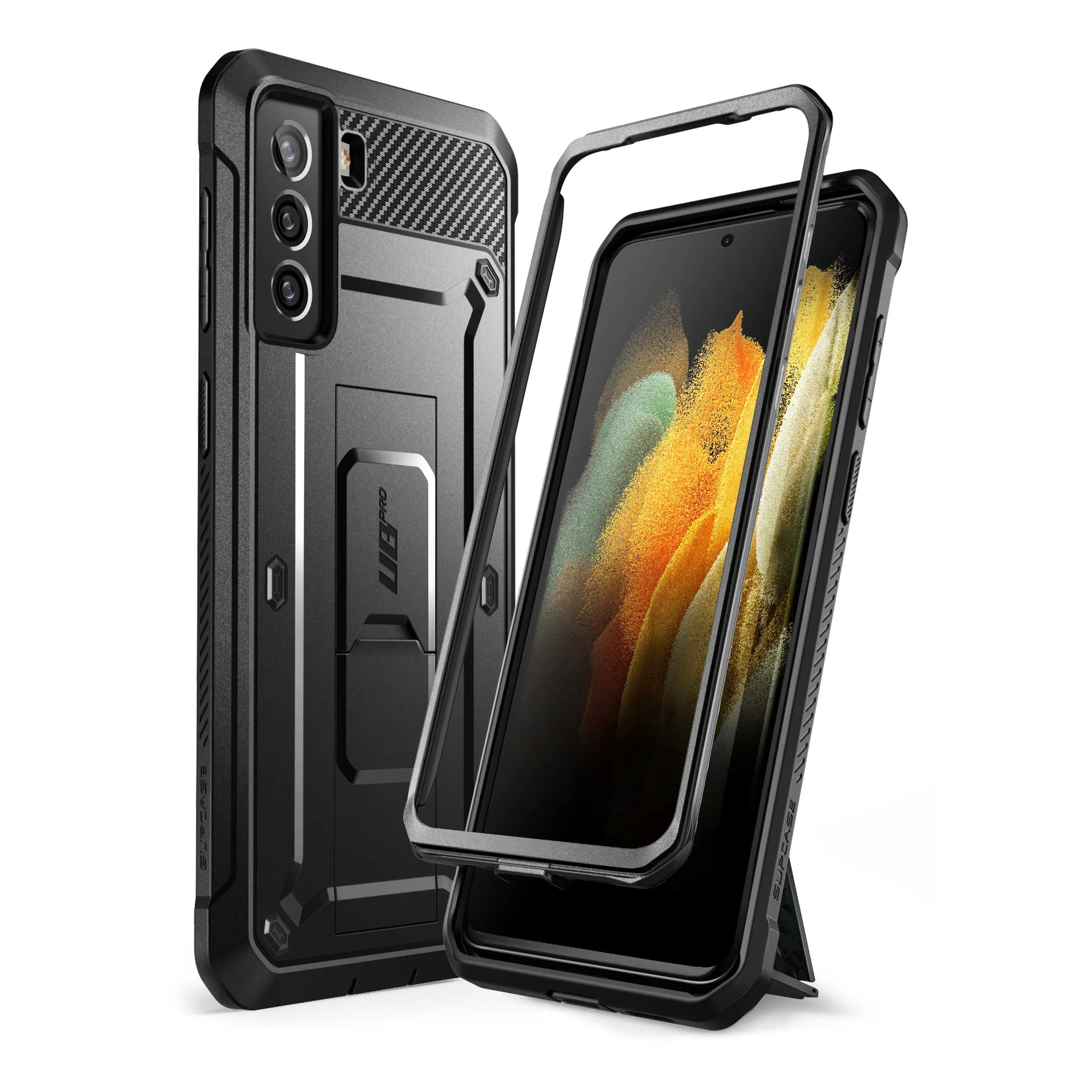 Limited Edition Galaxy S21 Plus Unicorn Beetle Pro Rugged Case-Black  Today Only!