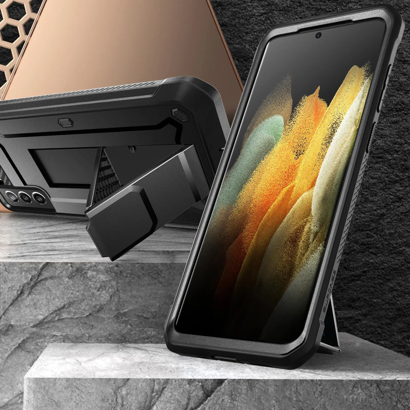 Limited Edition Galaxy S21 Plus Unicorn Beetle Pro Rugged Case-Black  Today Only!