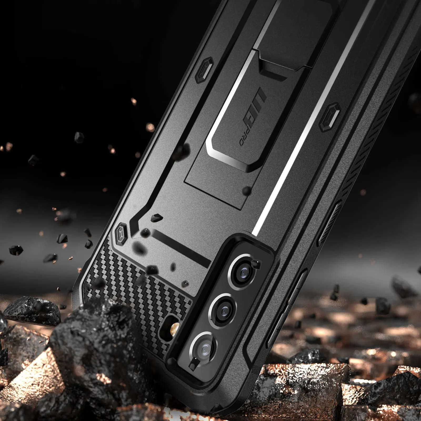 Limited Edition Galaxy S21 Plus Unicorn Beetle Pro Rugged Case-Black  Today Only!