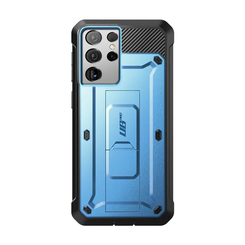 Limited Edition Galaxy S21 Ultra Unicorn Beetle Pro Rugged Case-Metallic Blue  Last Chance!