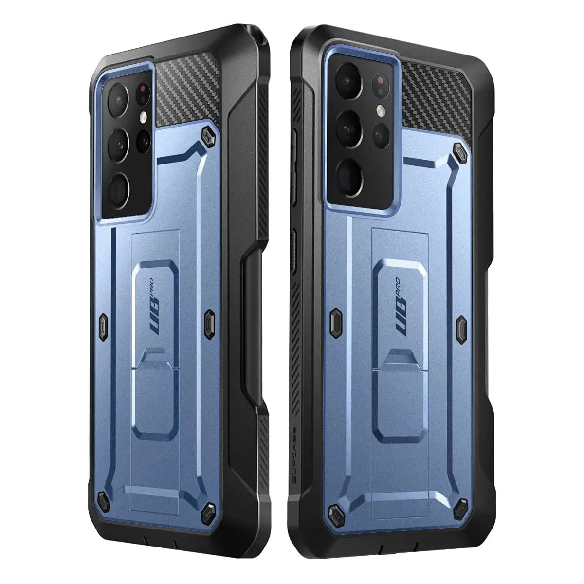 Limited Edition Galaxy S21 Ultra Unicorn Beetle Pro Rugged Case with S-Pen Holder - Metallic Blue  Limited Stock!