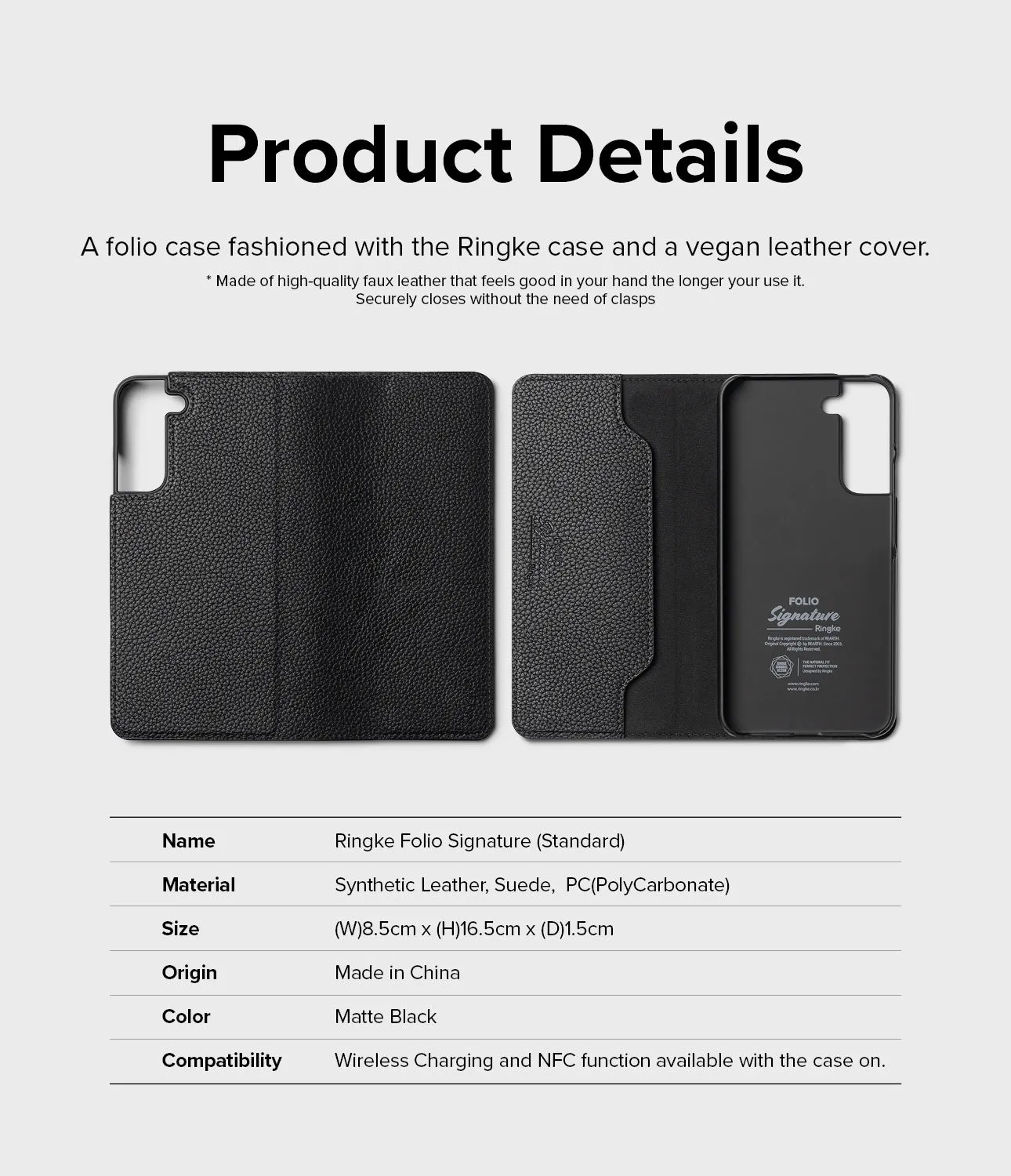 Limited Edition Galaxy S22 Plus Case | Folio Signature Standard  Last Few Pieces!