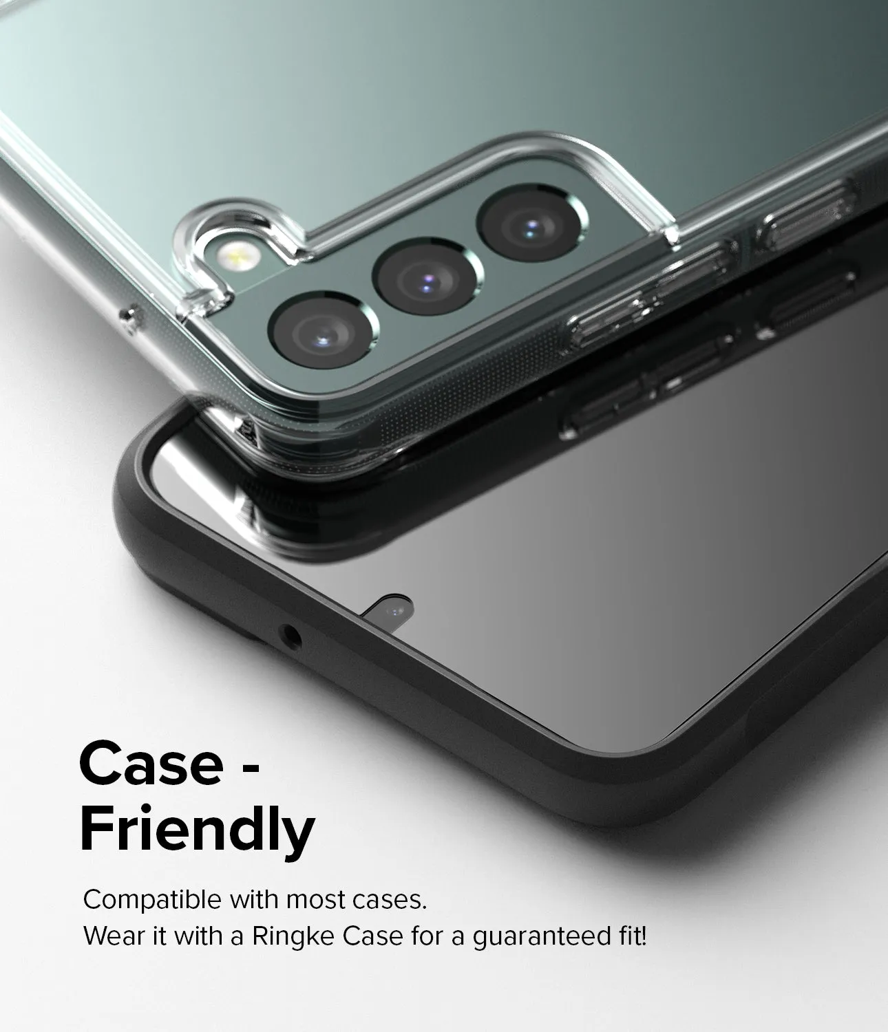 Limited Edition Galaxy S22 Plus Screen Protector | Invisible Defender Glass [2P]  Stylish & Comfortable