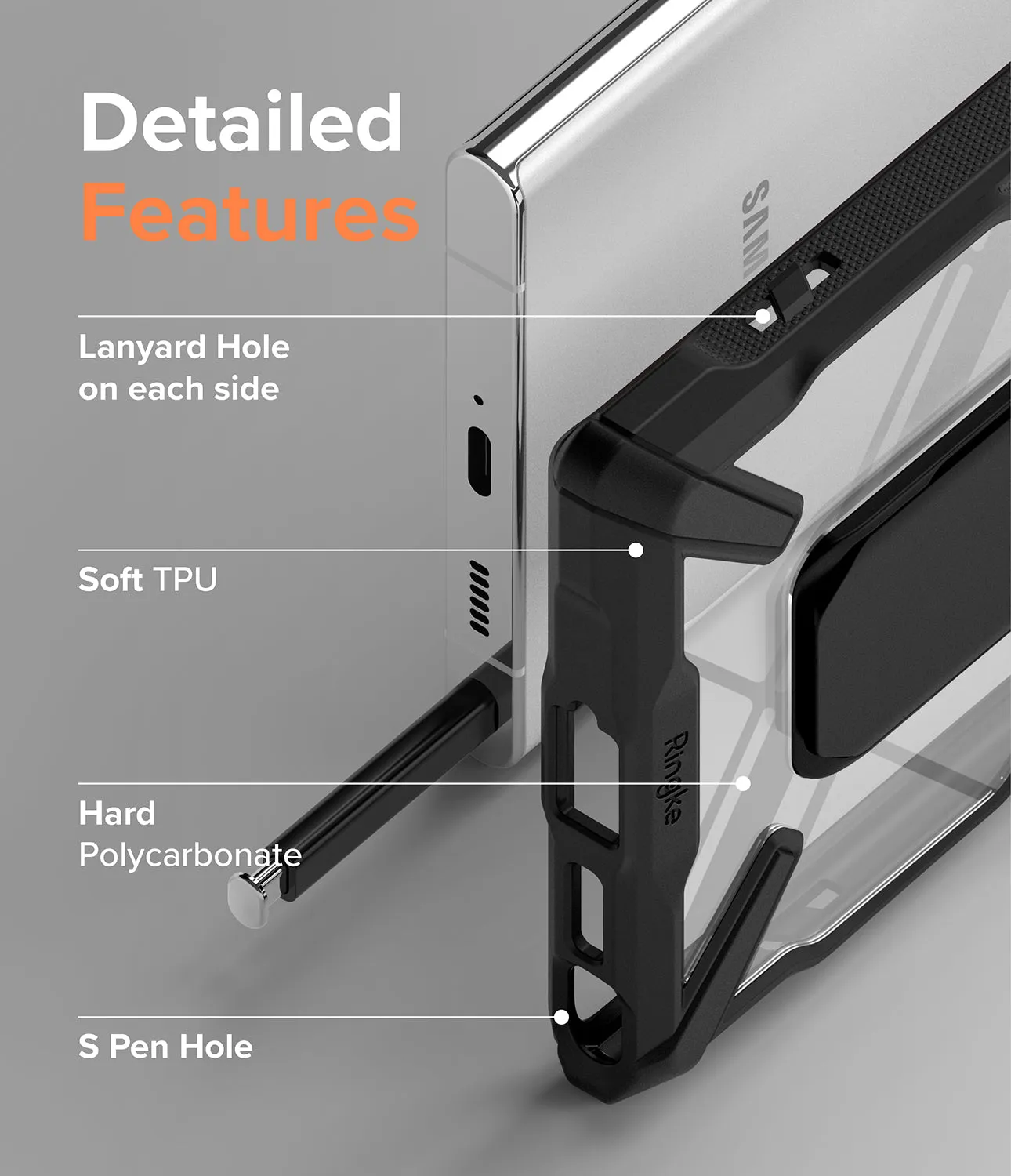 Limited Edition Galaxy S22 Ultra Case | Fusion-X Stand  Ends Soon!