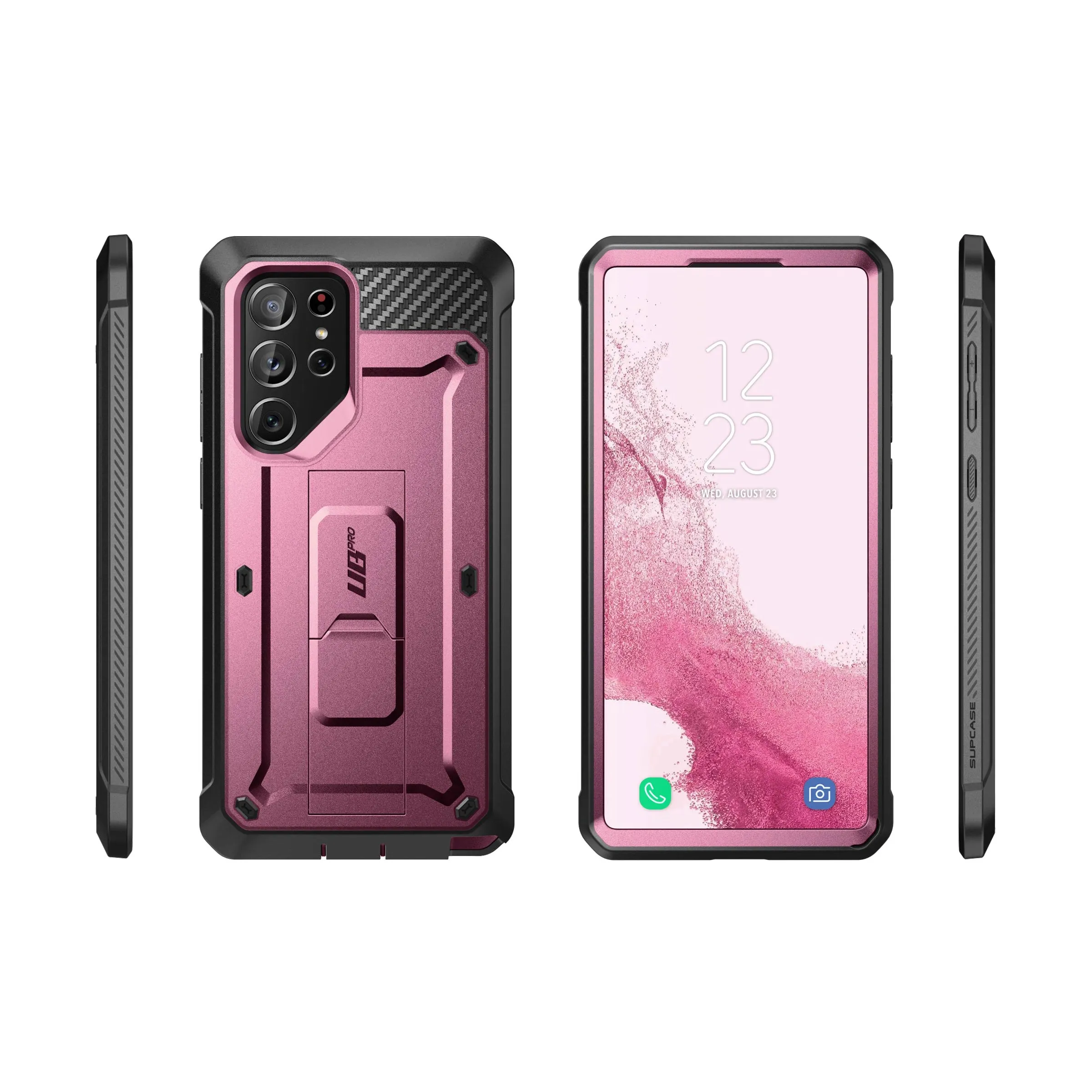 Limited Edition Galaxy S22 Ultra Unicorn Beetle PRO Rugged Case-Burgundy  Limited Stock!