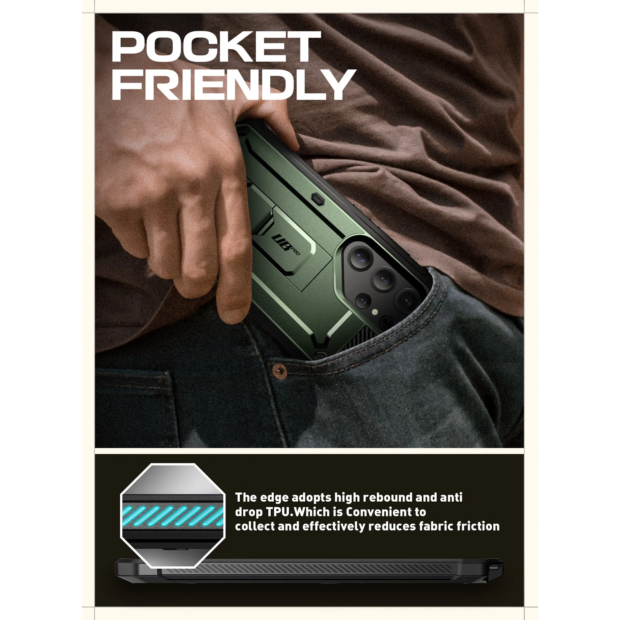 Limited Edition Galaxy S25 Ultra Unicorn Beetle PRO Rugged Case-Dark Green  Last Few Pieces!