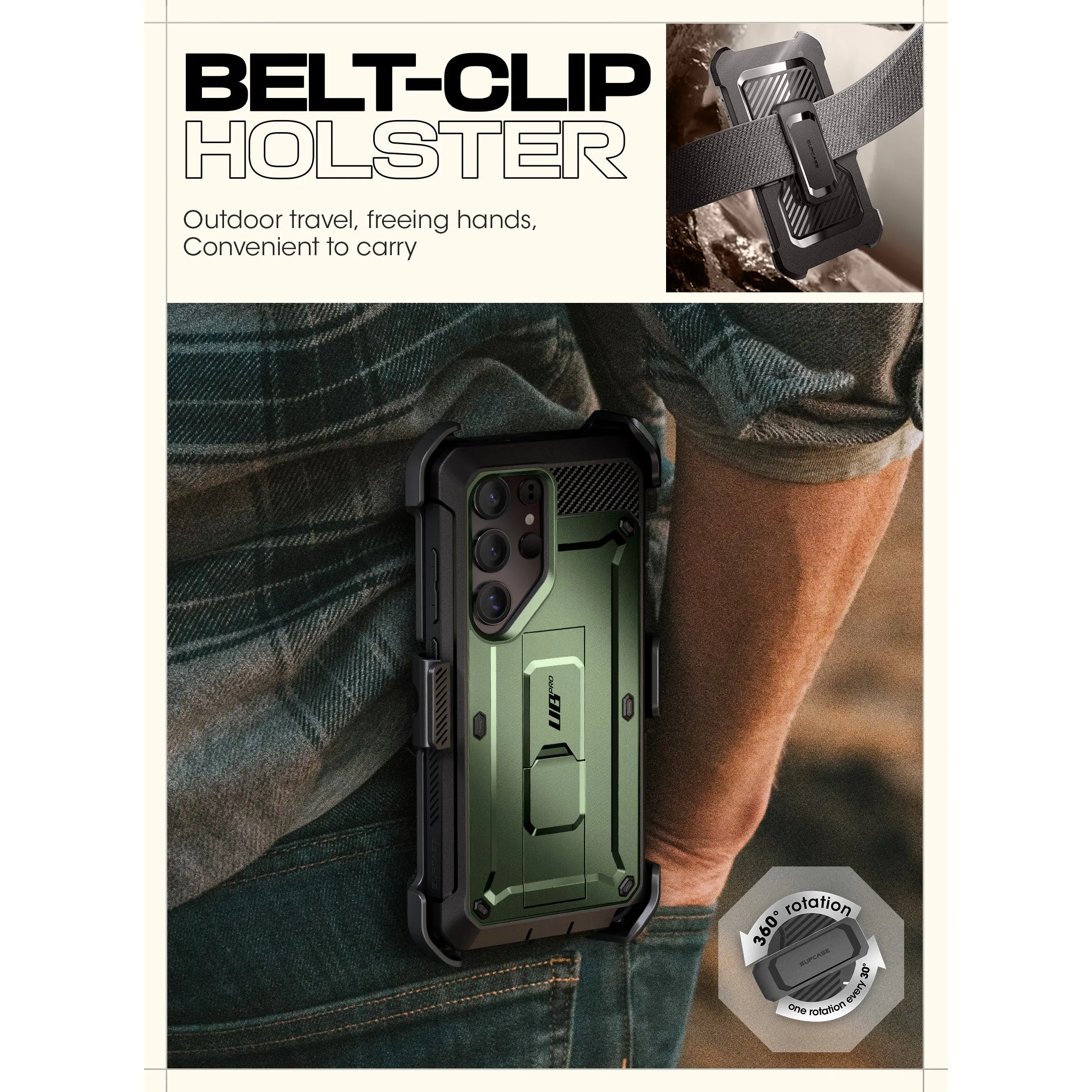 Limited Edition Galaxy S25 Ultra Unicorn Beetle PRO Rugged Case-Dark Green  Last Few Pieces!
