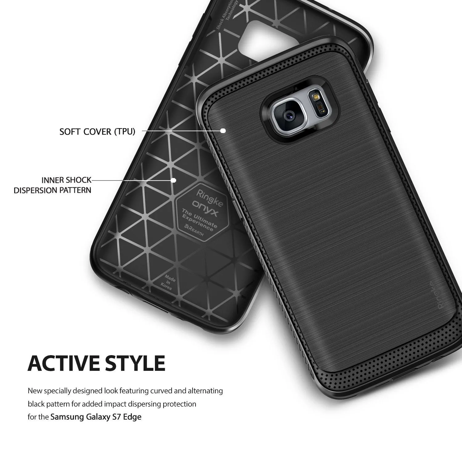 Limited Edition Galaxy S7 Edge Case | Onyx - Gray  Dont Miss Out!