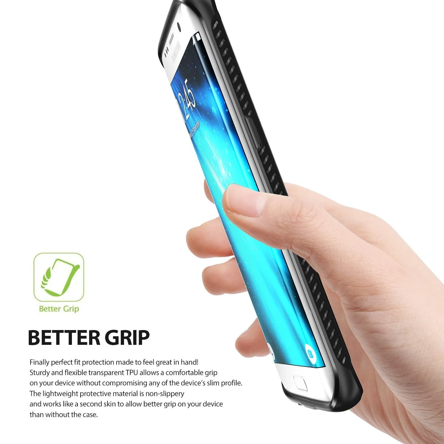 Limited Edition Galaxy S7 Edge Case | Onyx - Gray  Dont Miss Out!