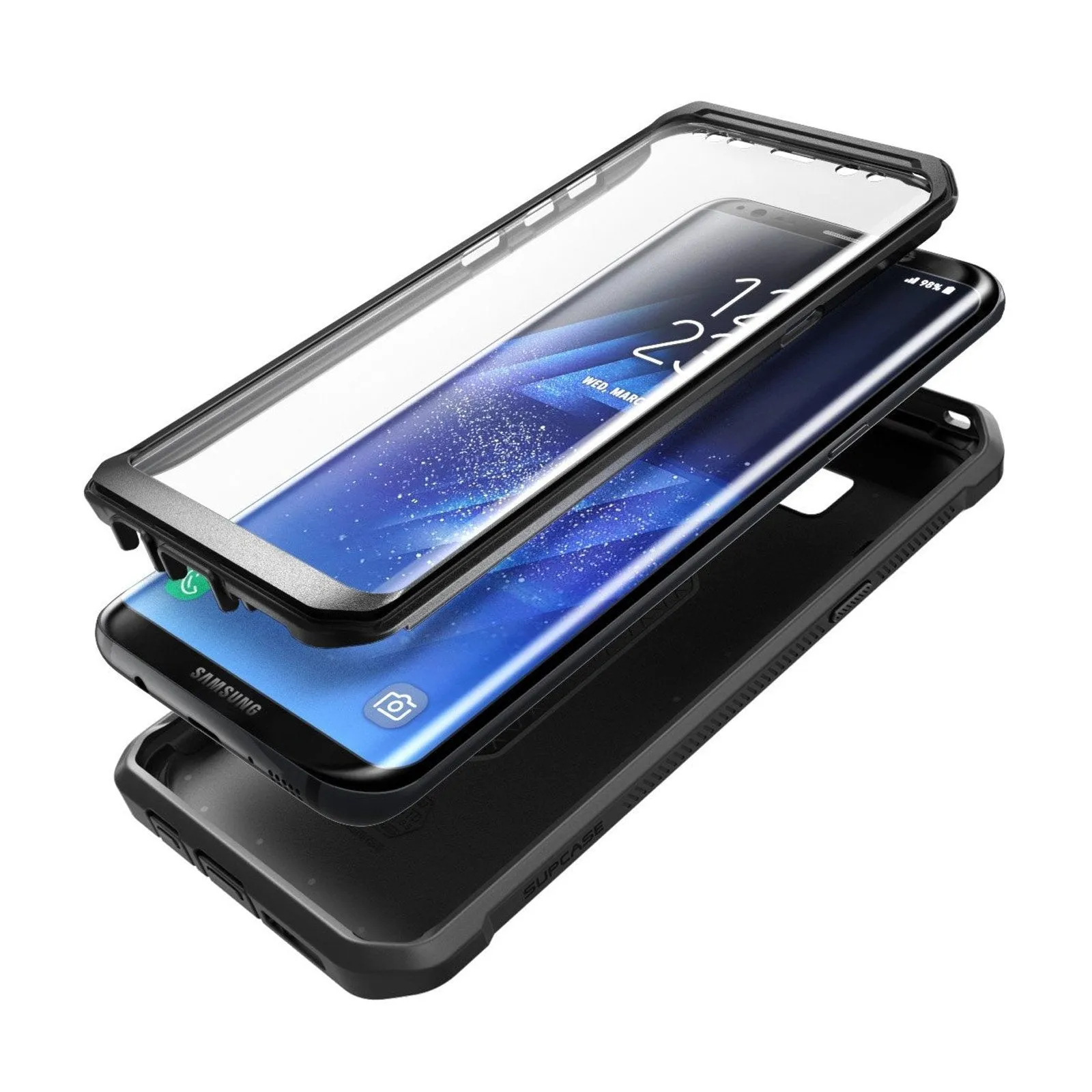Limited Edition Galaxy S8 Plus Unicorn Beetle Pro Full Body Holster Case with Screen Protector-Black  Stylish & Comfortable