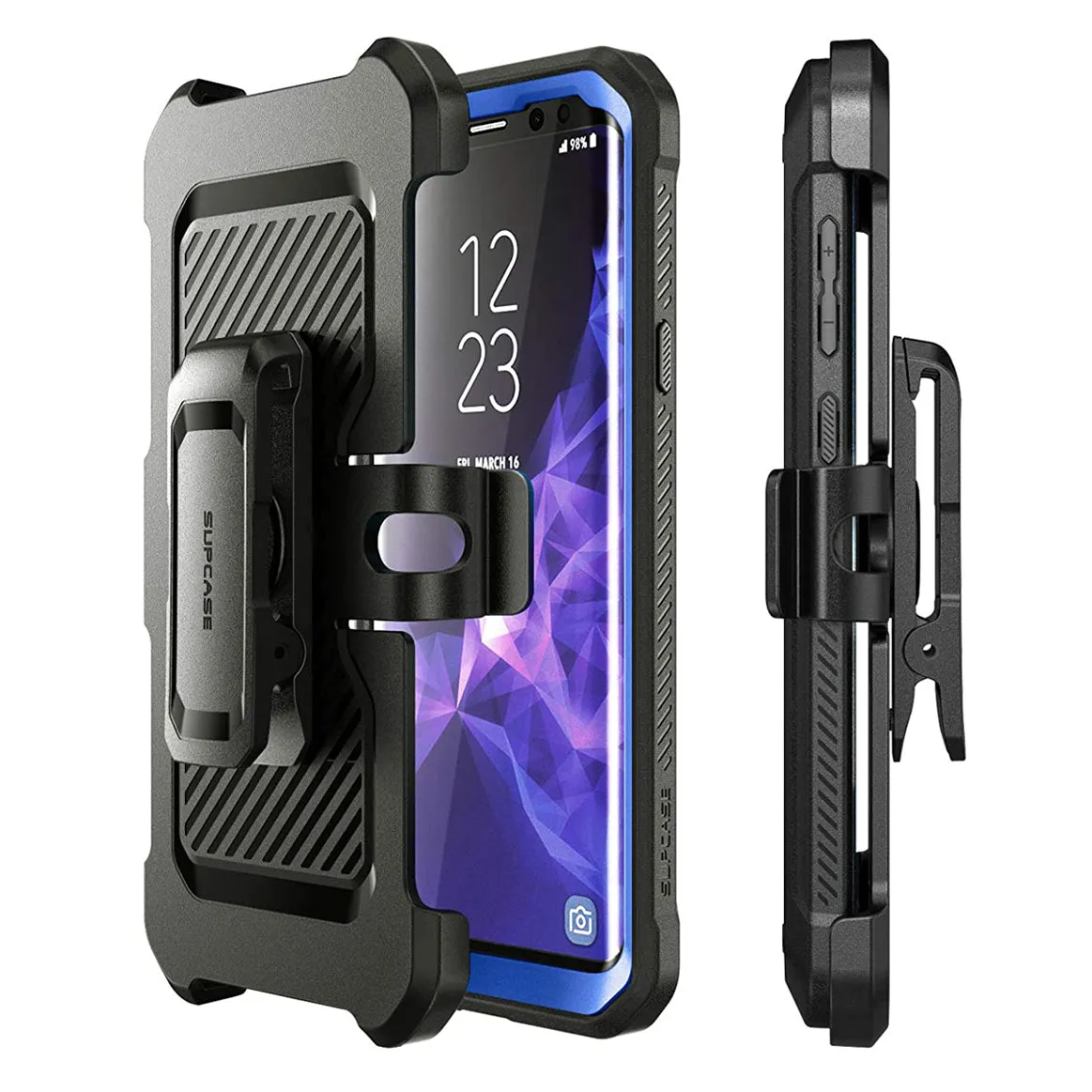 Limited Edition Galaxy S9 Unicorn Beetle Pro Full Body Rugged Holster Case-Dark Blue  Stylish & Comfortable