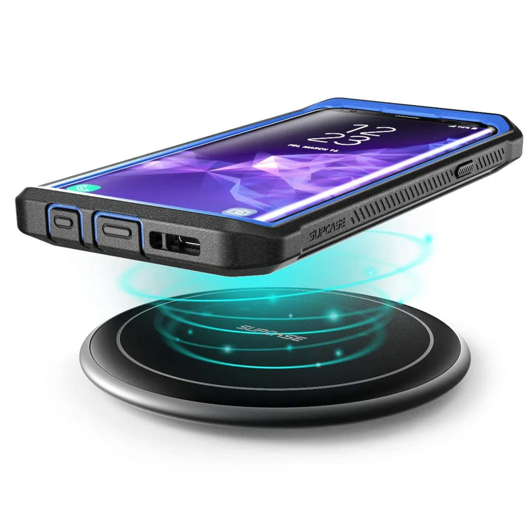 Limited Edition Galaxy S9 Unicorn Beetle Pro Full Body Rugged Holster Case-Dark Blue  Stylish & Comfortable