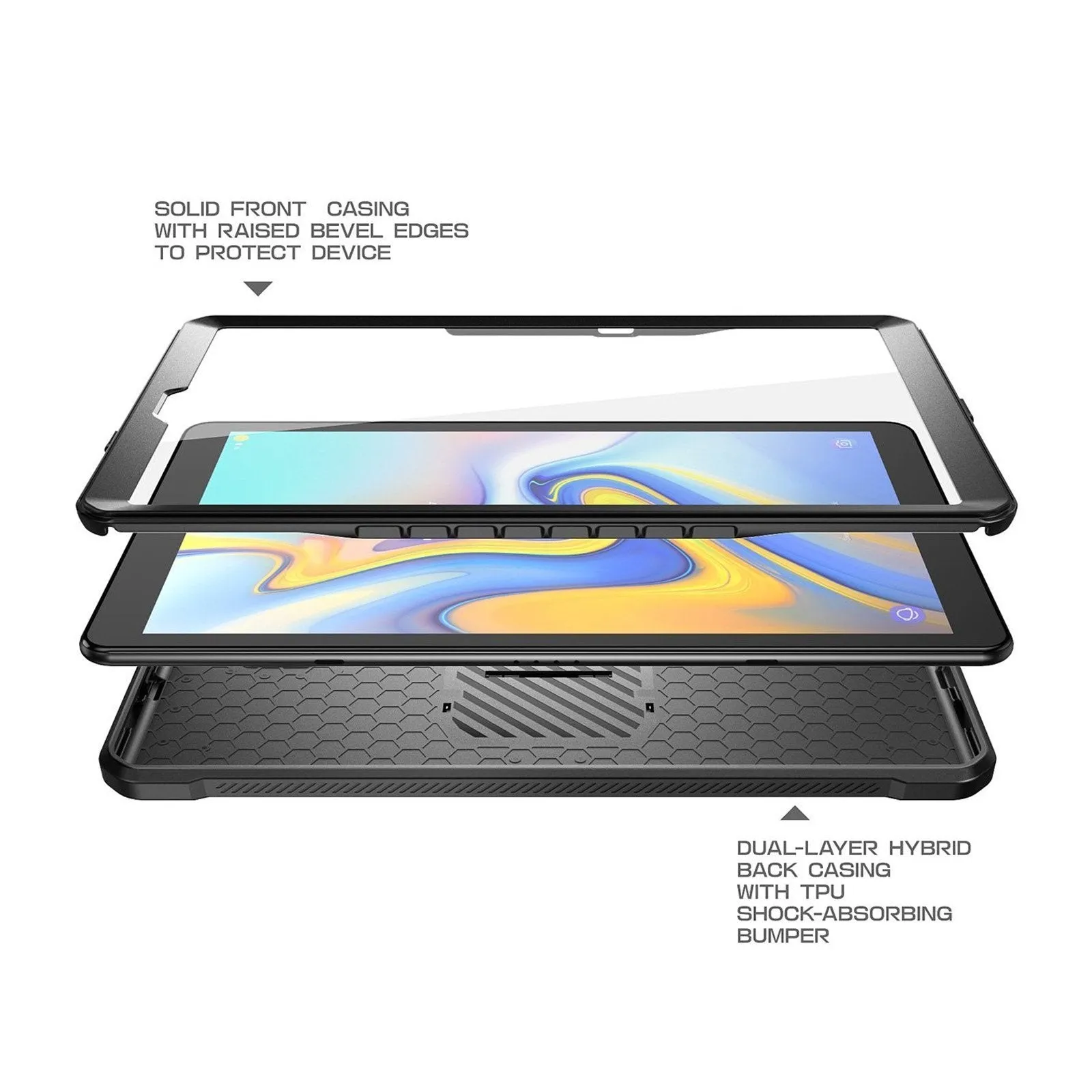 Limited Edition Galaxy Tab S5e 10.5 inch (2019) Unicorn Beetle Pro Full-Body Rugged Case-Black  Dont Miss Out!