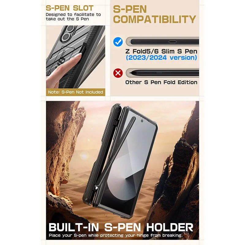 Limited Edition Galaxy Z Fold6 Unicorn Beetle PRO Rugged Case - Black  Ends Soon!