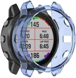 Limited Edition Garmin Fenix 6x TPU Case (Transparent Blue)  Going Fast!