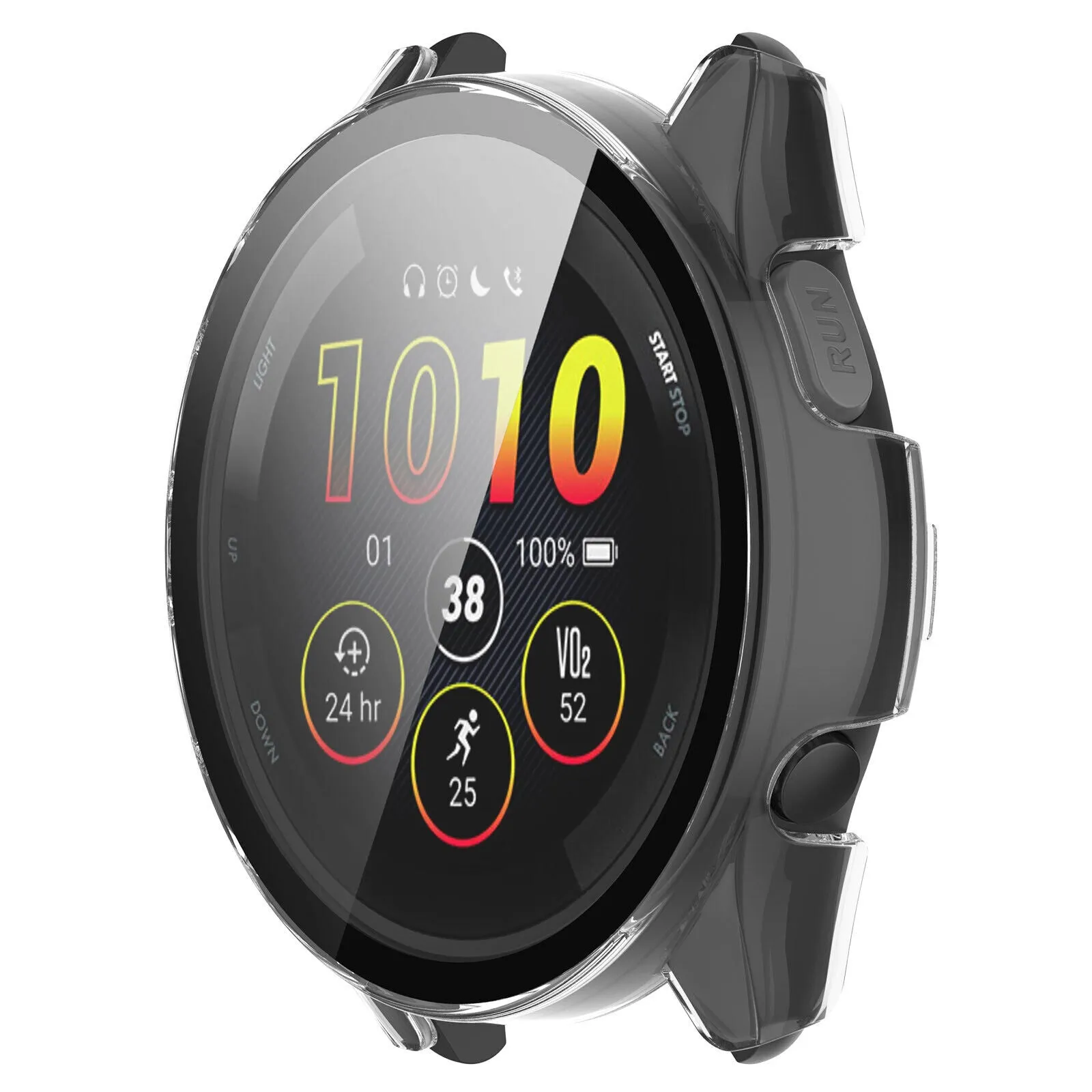 Limited Edition Garmin Forerunner 265 Hard Case with Glass (Transparent)  Last Few Pieces!