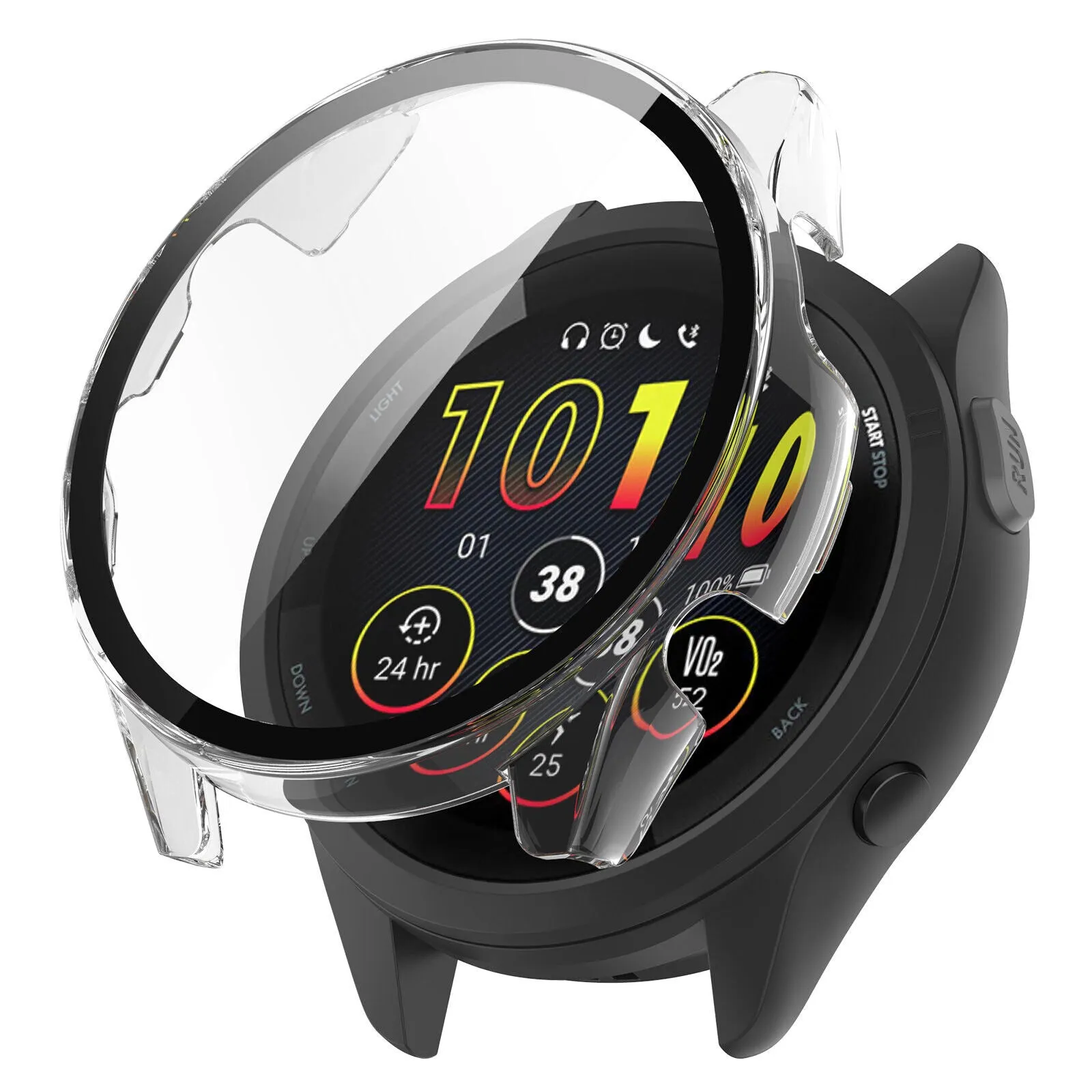 Limited Edition Garmin Forerunner 265 Hard Case with Glass (Transparent)  Last Few Pieces!