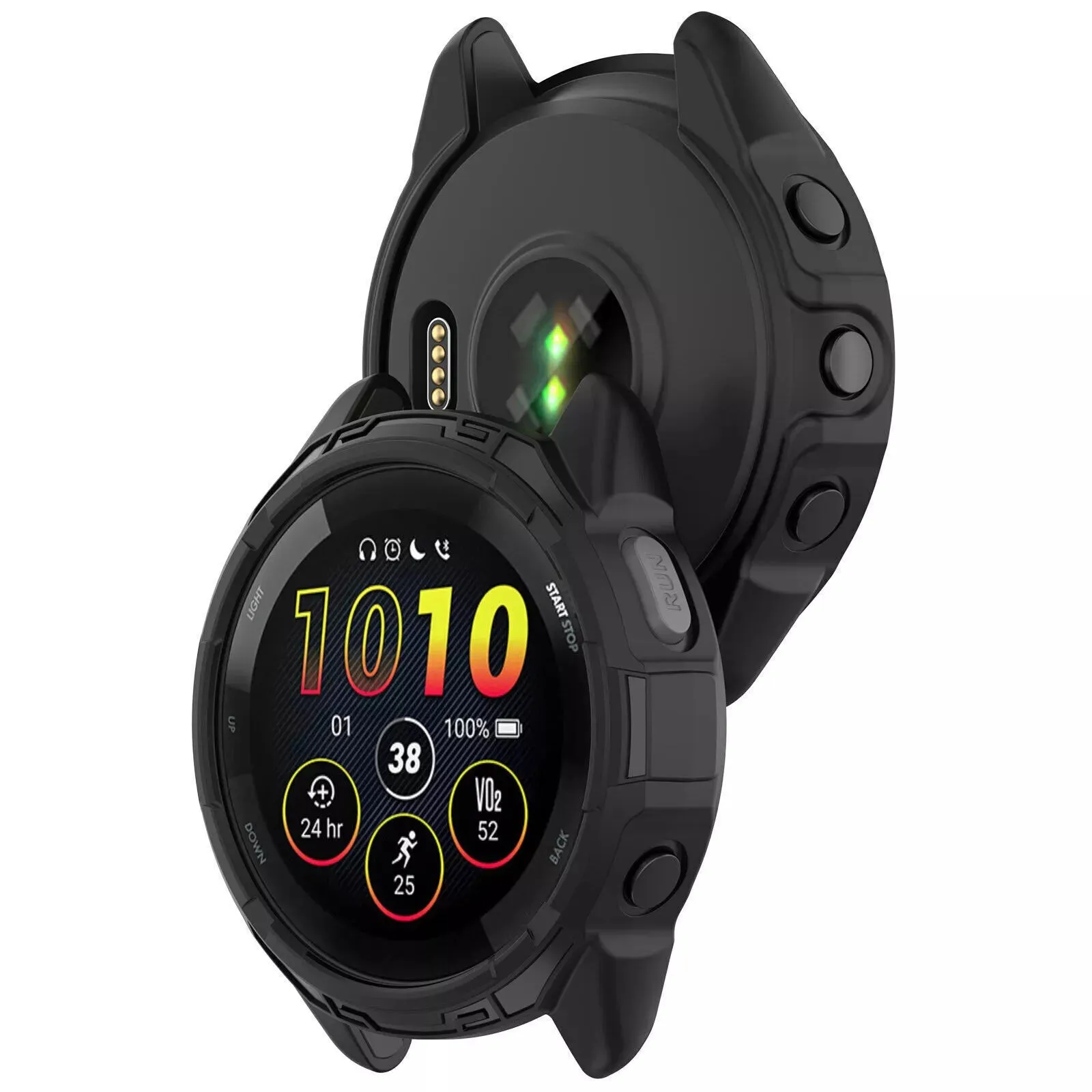 Limited Edition Garmin Forerunner 265 Rugged TPU Case (Black)  Ends Soon!