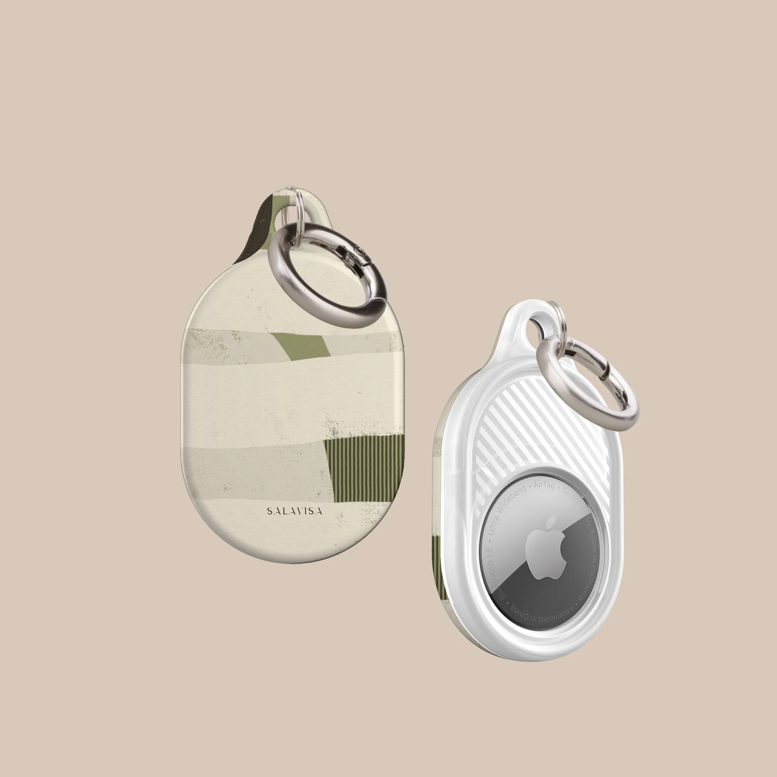Limited Edition Green Organic AirTag Holder  Stylish & Comfortable
