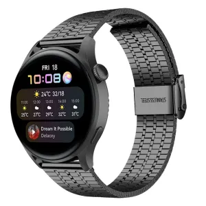 Limited Edition Huawei Watch 3 (Pro) Fine Steel Strap (Black)  Dont Miss Out!