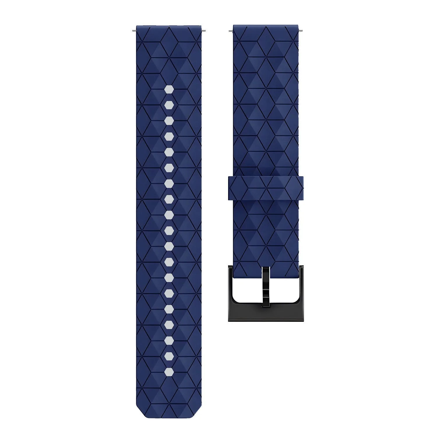 Limited Edition Huawei Watch 3 (Pro) Silicone Strap Hexagons (Dark Blue)  Almost Sold Out!