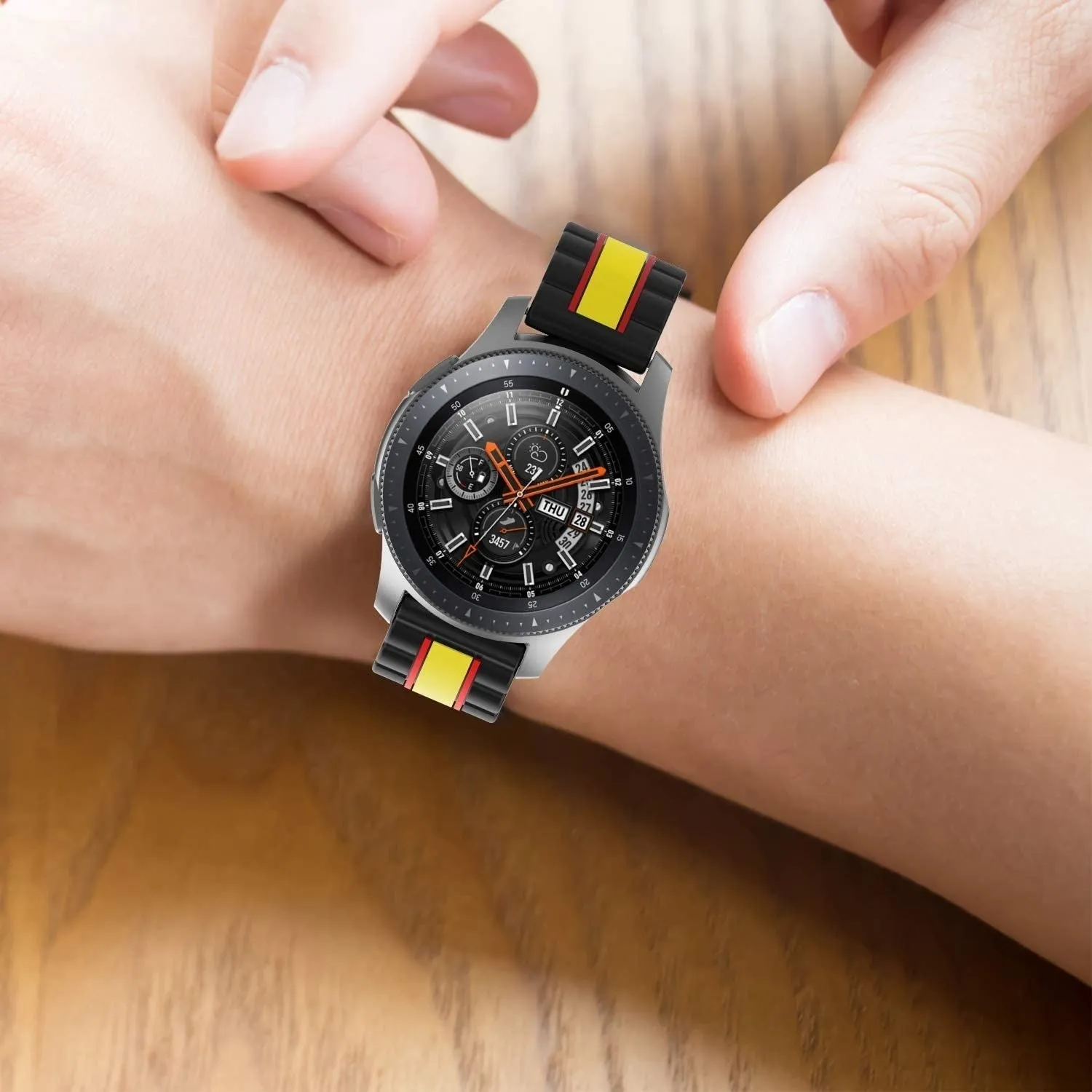 Limited Edition Huawei Watch 3 (Pro) Special Edition Strap (Black/Yellow)  Today Only!