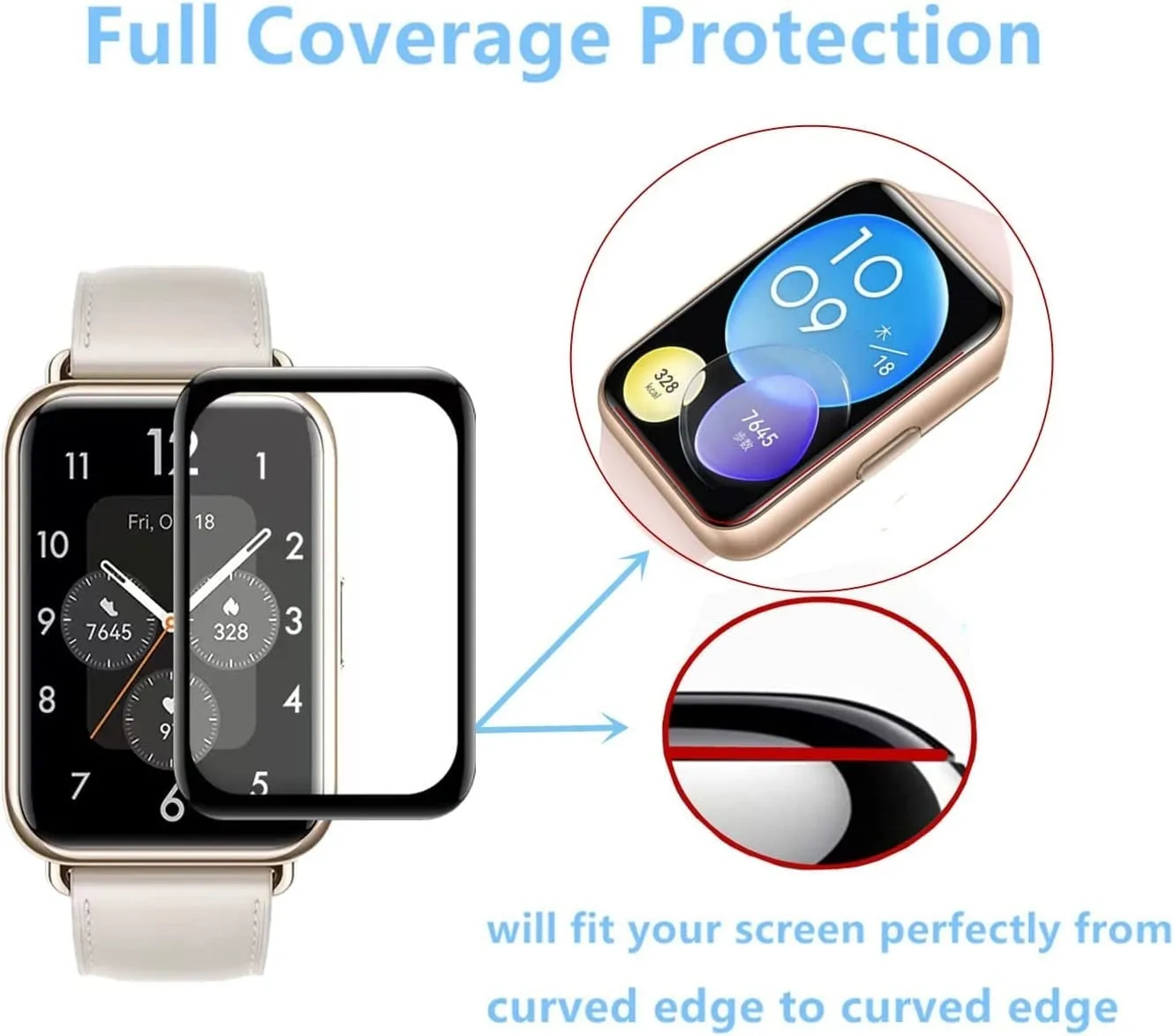 Limited Edition Huawei Watch Fit 2 screen protector  Ends Soon!
