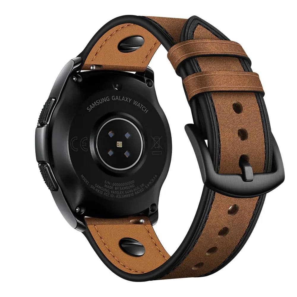 Limited Edition Huawei Watch Ultimate Leather Strap with Screw (dark brown)  Last Few Pieces!