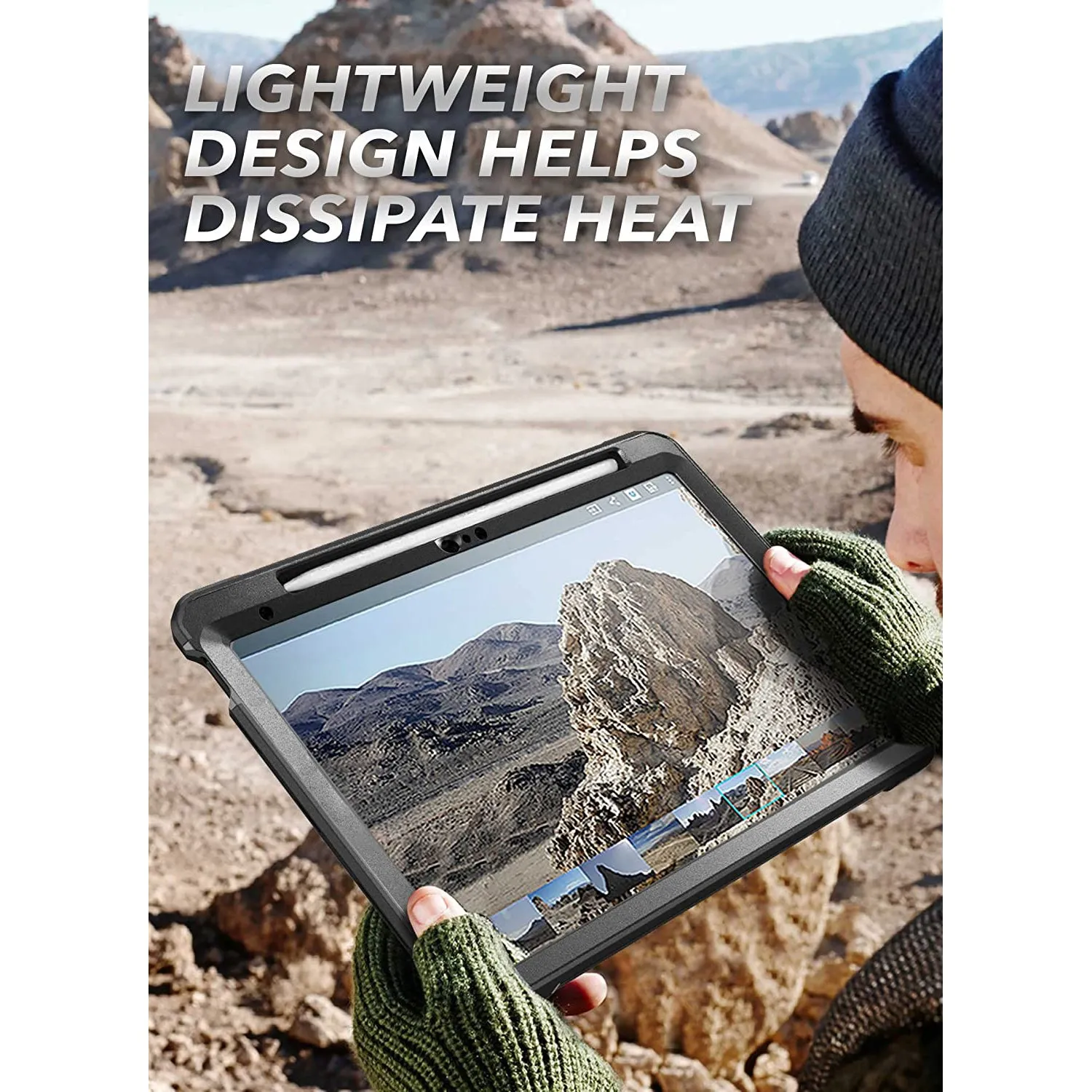 Limited Edition iPad 10.9" 2022 Unicorn Beetle PRO Rugged Kickstand Case-Black  Limited Availability!