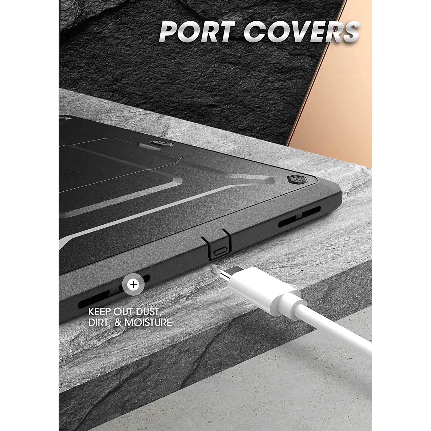 Limited Edition iPad 10.9" 2022 Unicorn Beetle PRO Rugged Kickstand Case-Black  Limited Availability!