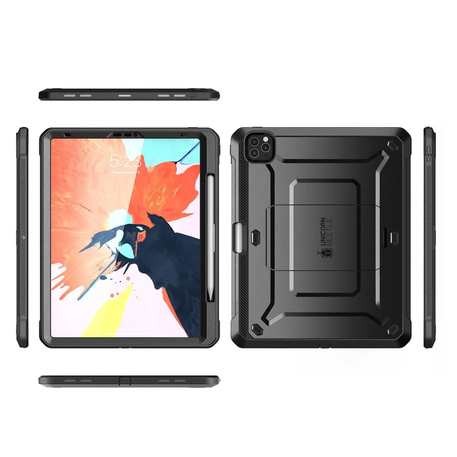 Limited Edition iPad Pro 12.9 Inch (2020) Unicorn Beetle Pro Rugged Case-Black  Last Few Pieces!