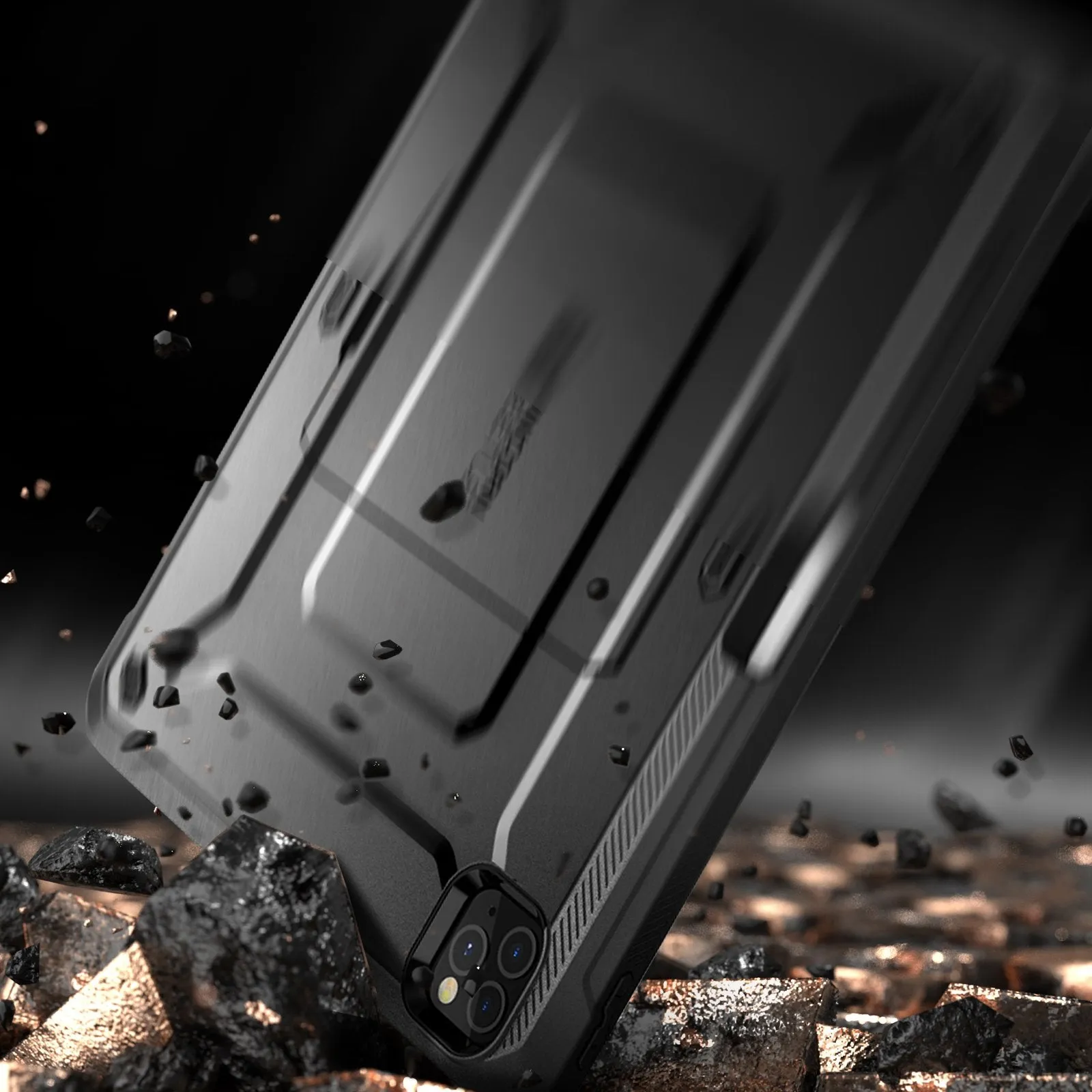 Limited Edition iPad Pro 12.9 Inch (2020) Unicorn Beetle Pro Rugged Case-Black  Last Few Pieces!
