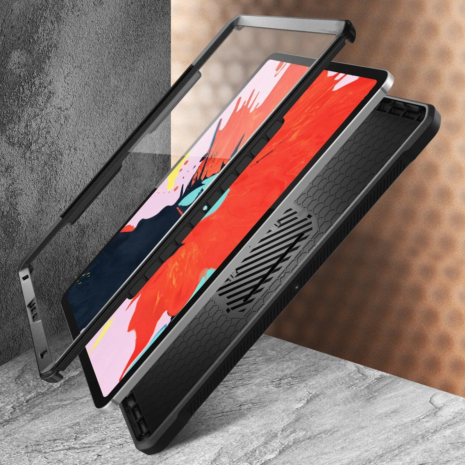 Limited Edition iPad Pro 12.9 Inch (2020) Unicorn Beetle Pro Rugged Case-Black  Last Few Pieces!