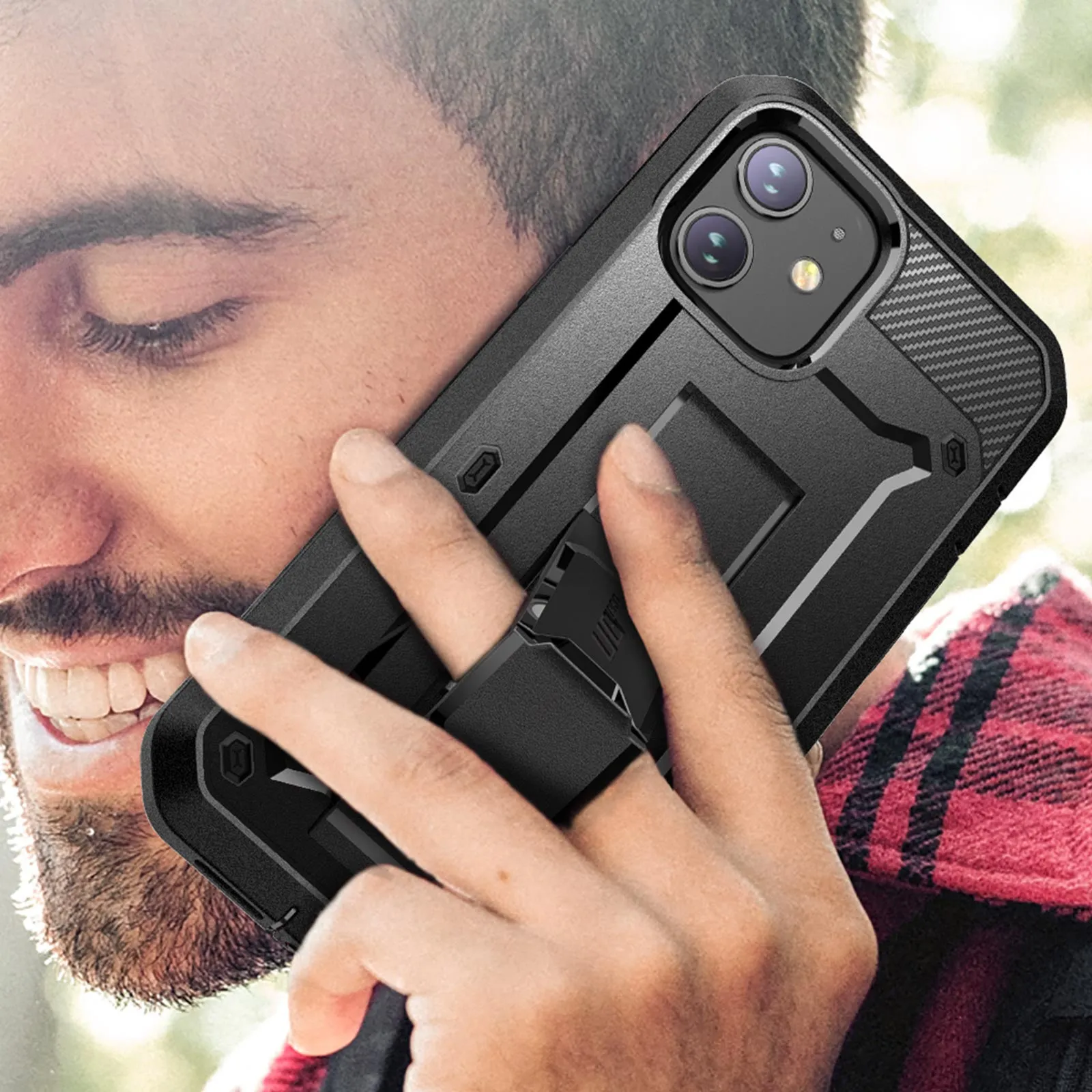 Limited Edition iPhone 12 6.1 inch Unicorn Beetle Pro Rugged Case-Black  Limited Stock!