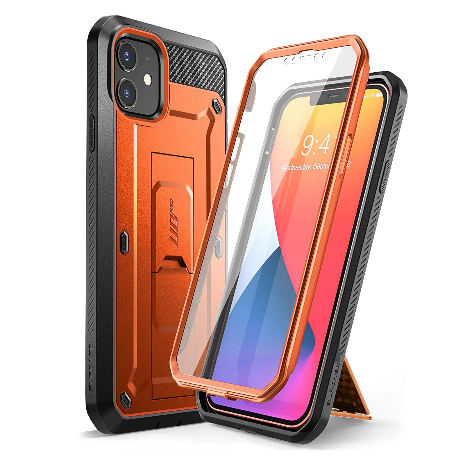 Limited Edition iPhone 12 mini 5.4 inch Unicorn Beetle Pro Rugged Case-Orange  Limited Stock!