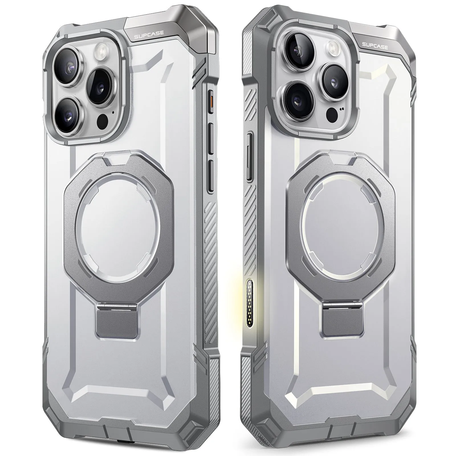 Limited Edition iPhone 16 Pro 6.3 inch UB Grip MagSafe Camera Control Button Phone Case-White  Almost Sold Out!