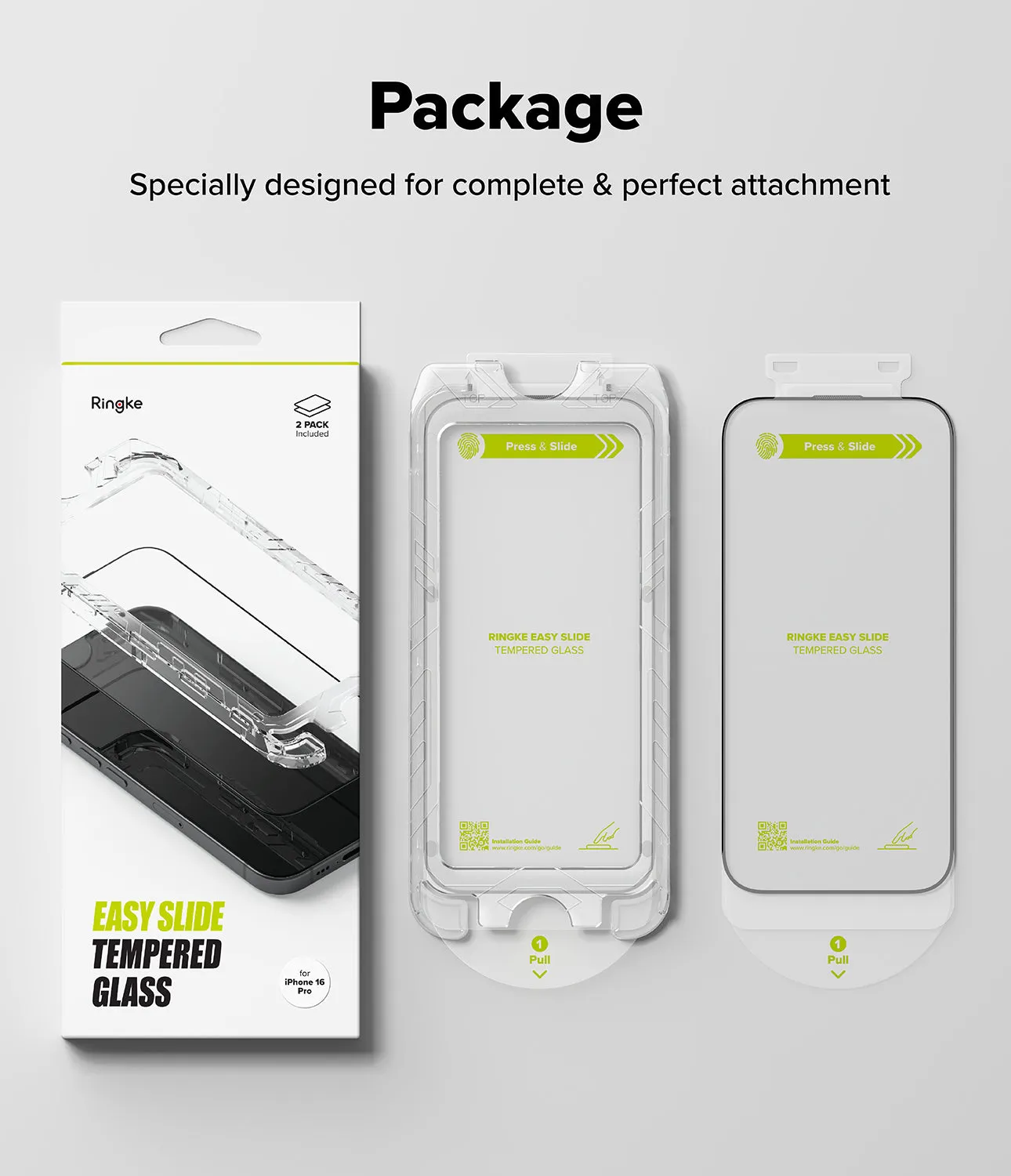 Limited Edition iPhone 16 Pro Screen Protector | Easy Slide Tempered Glass  Last Few Pieces!