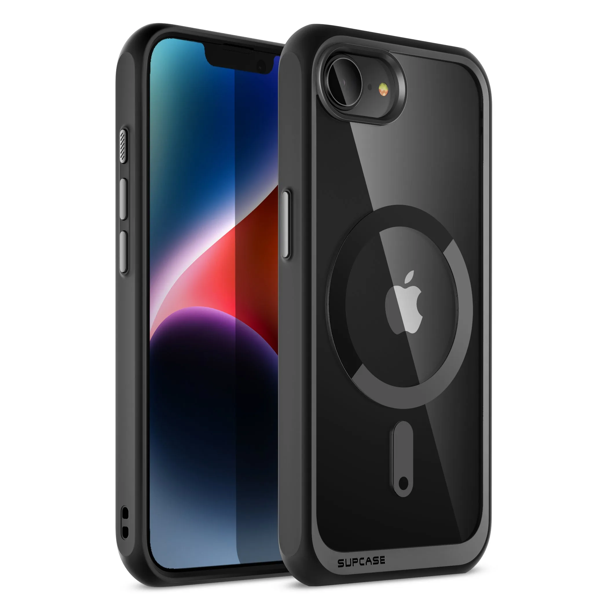 Limited Edition iPhone 16e  Unicorn Beetle MAG Slim Clear MagSafe Case-Black  Stylish & Comfortable