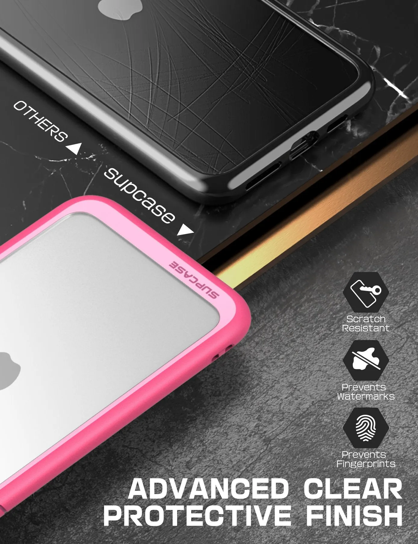Limited Edition iPhone SE Unicorn Beetle Style Slim Clear-Pink  Today Only!
