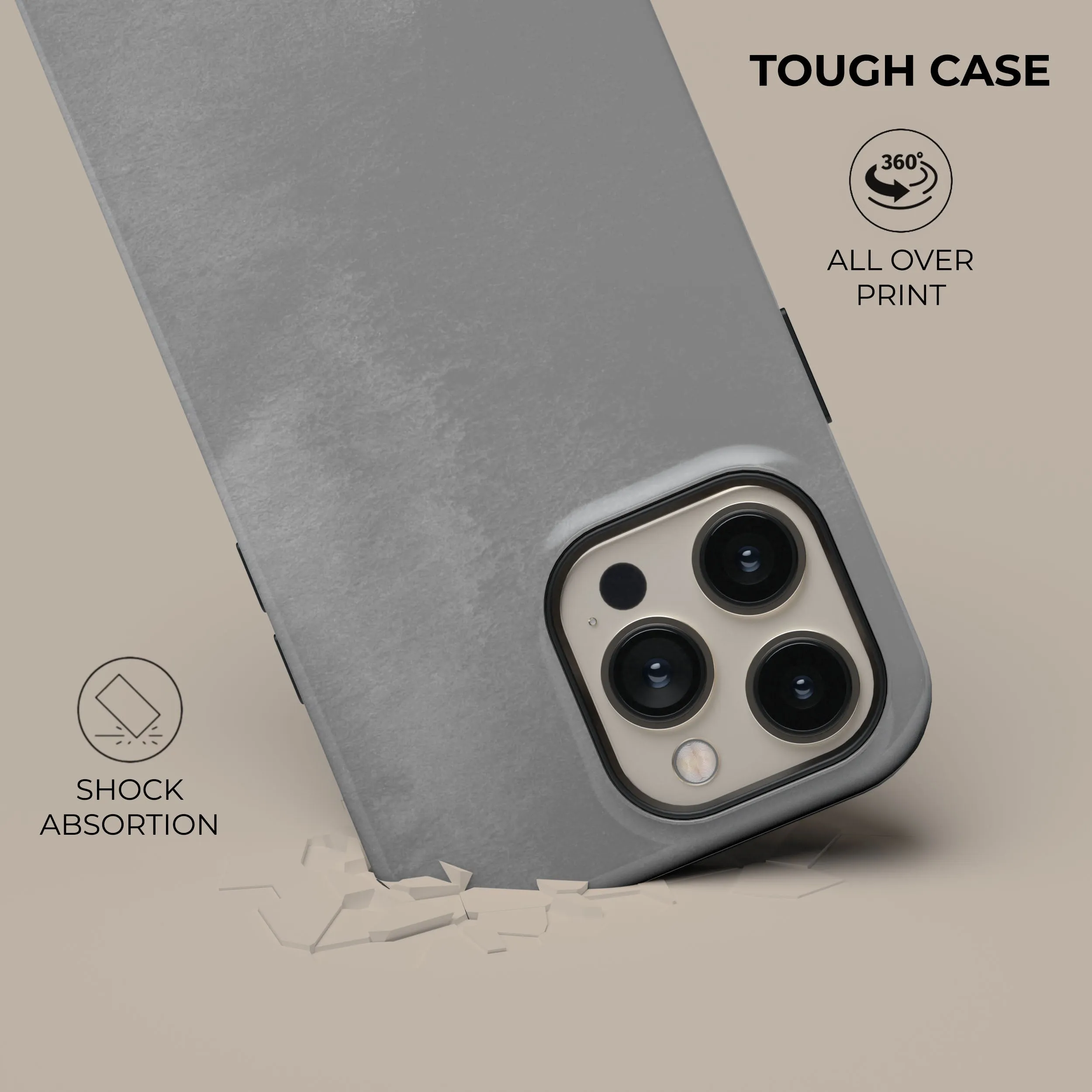 Limited Edition Light Grey Phone Case  Limited Availability!
