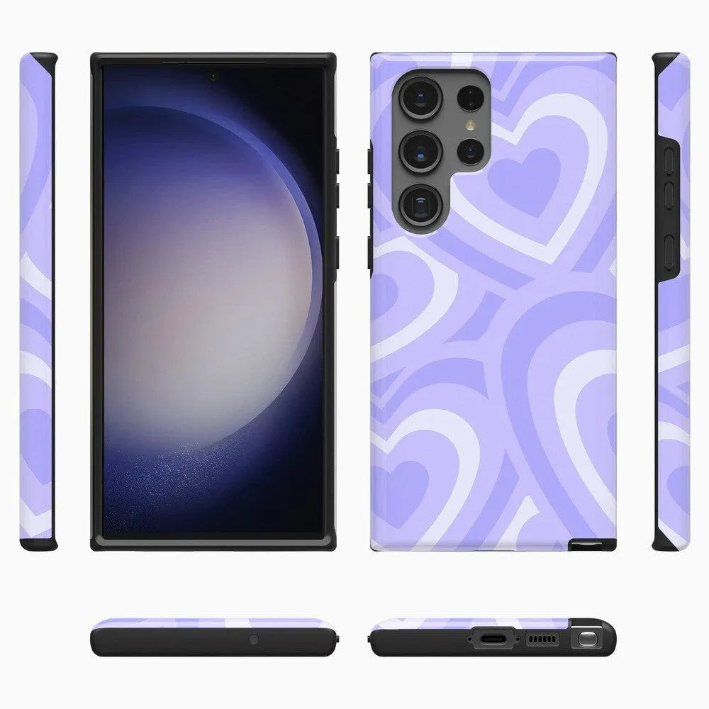 Limited Edition Love Song | Lavender Heart Samsung Case  Last Few Pieces!