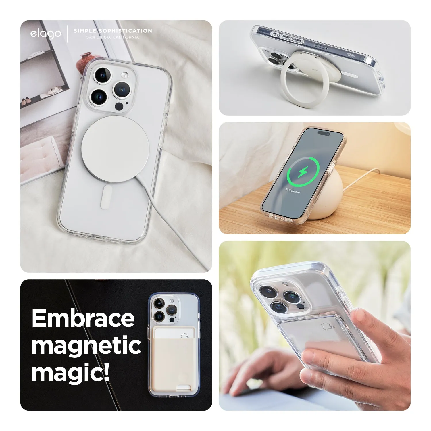 Limited Edition MagSafe Hybrid Clear Case for iPhone 15 Pro Max  Last Few Pieces!