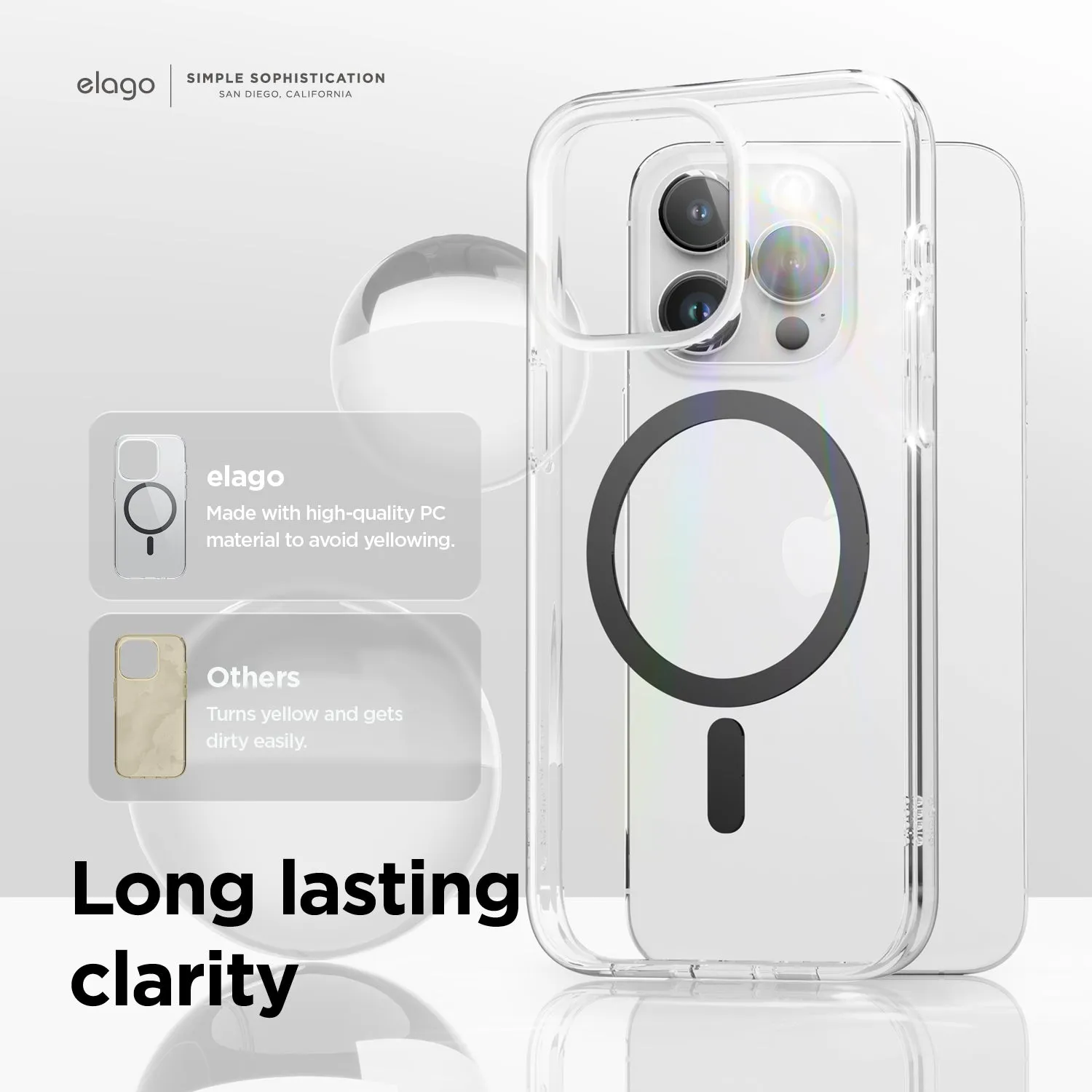 Limited Edition MagSafe Hybrid Clear Case for iPhone 15 Pro Max  Last Few Pieces!