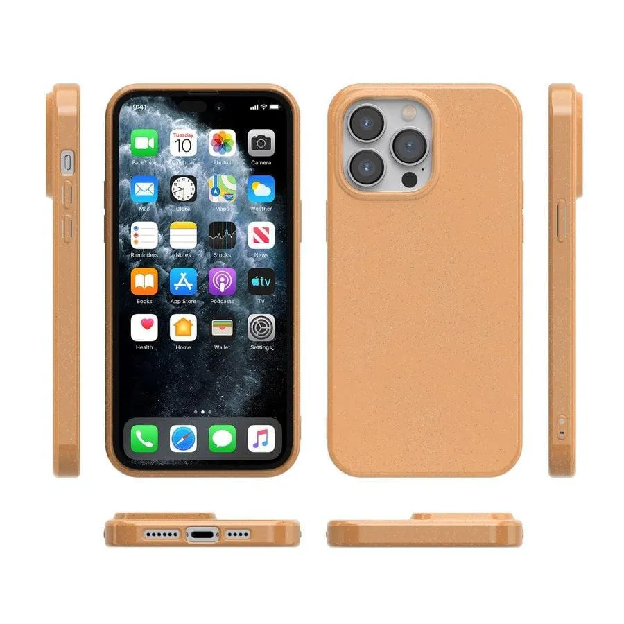 Limited Edition Morning Glow | Orange Pastel Shimmer Case  Stylish & Comfortable