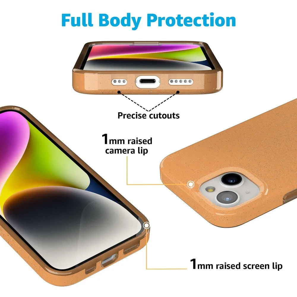 Limited Edition Morning Glow | Orange Pastel Shimmer Case  Stylish & Comfortable