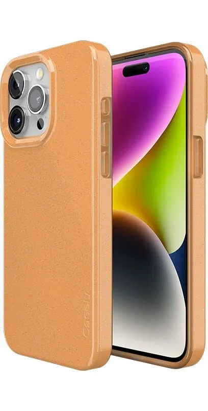 Limited Edition Morning Glow | Orange Pastel Shimmer Case  Stylish & Comfortable