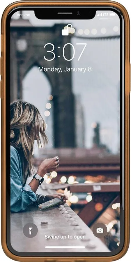 Limited Edition Morning Glow | Orange Pastel Shimmer Case  Stylish & Comfortable