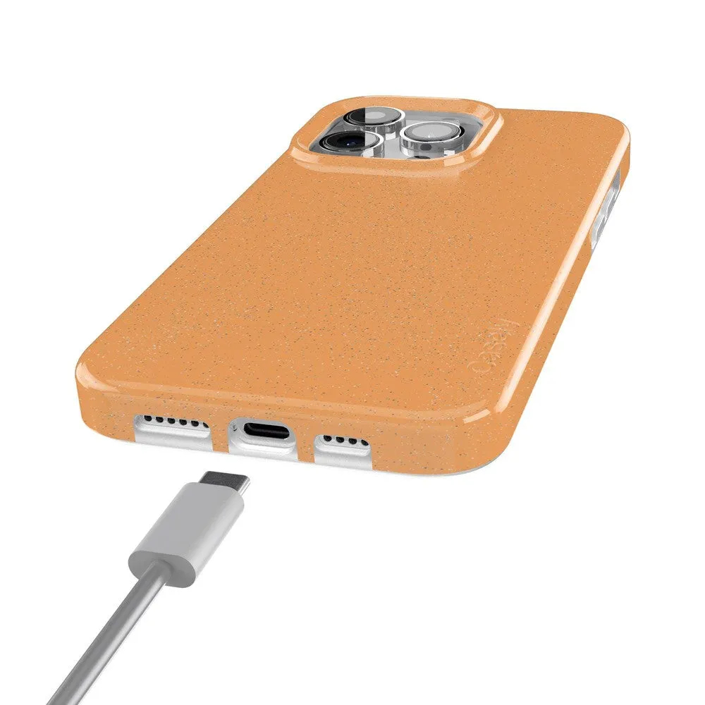 Limited Edition Morning Glow | Orange Pastel Shimmer Case  Stylish & Comfortable