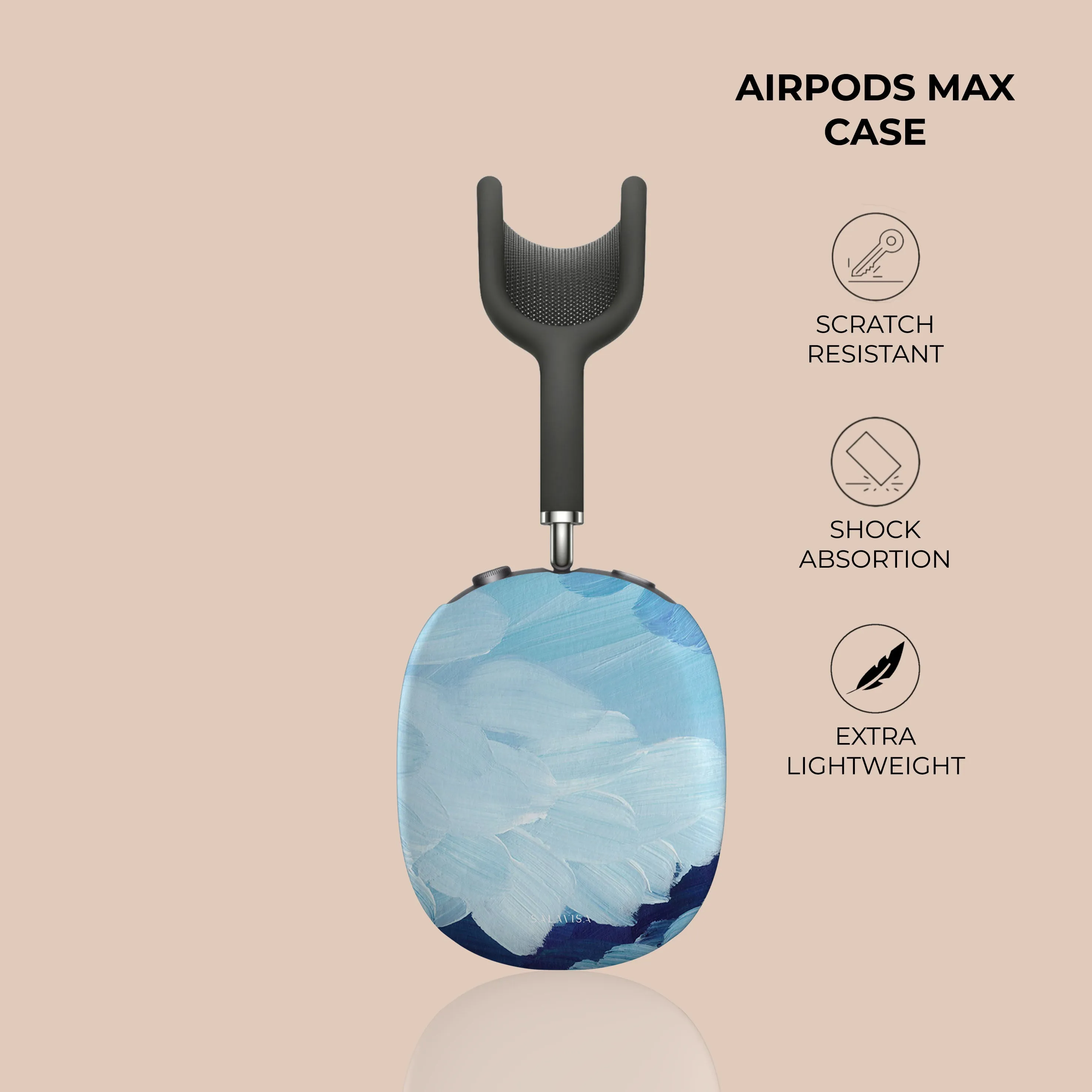 Limited Edition Ocean Blue Paint AirPods Max Case  Dont Miss Out!
