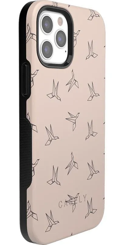 Limited Edition Paper Crane Origami | Beige Pattern  Today Only!